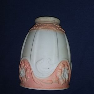 VINTAGE VICTORIAN WHITE MILK GLASS GLOBE /SHADE